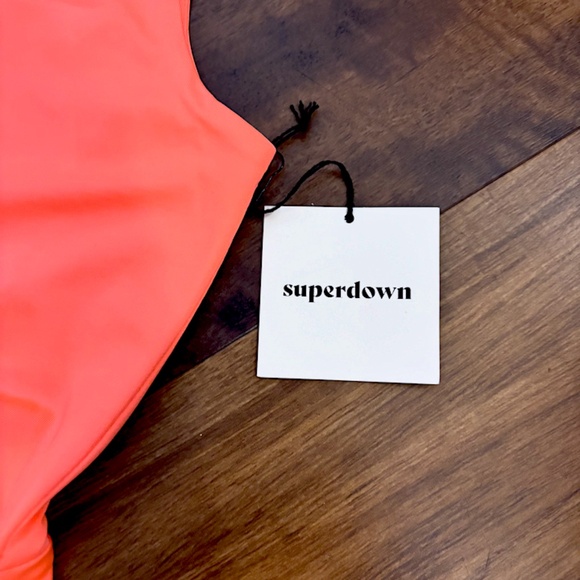 Alanie Maxi Dress in Neon Pink/Orange - size Small (NWT) - Picture 5 of 9